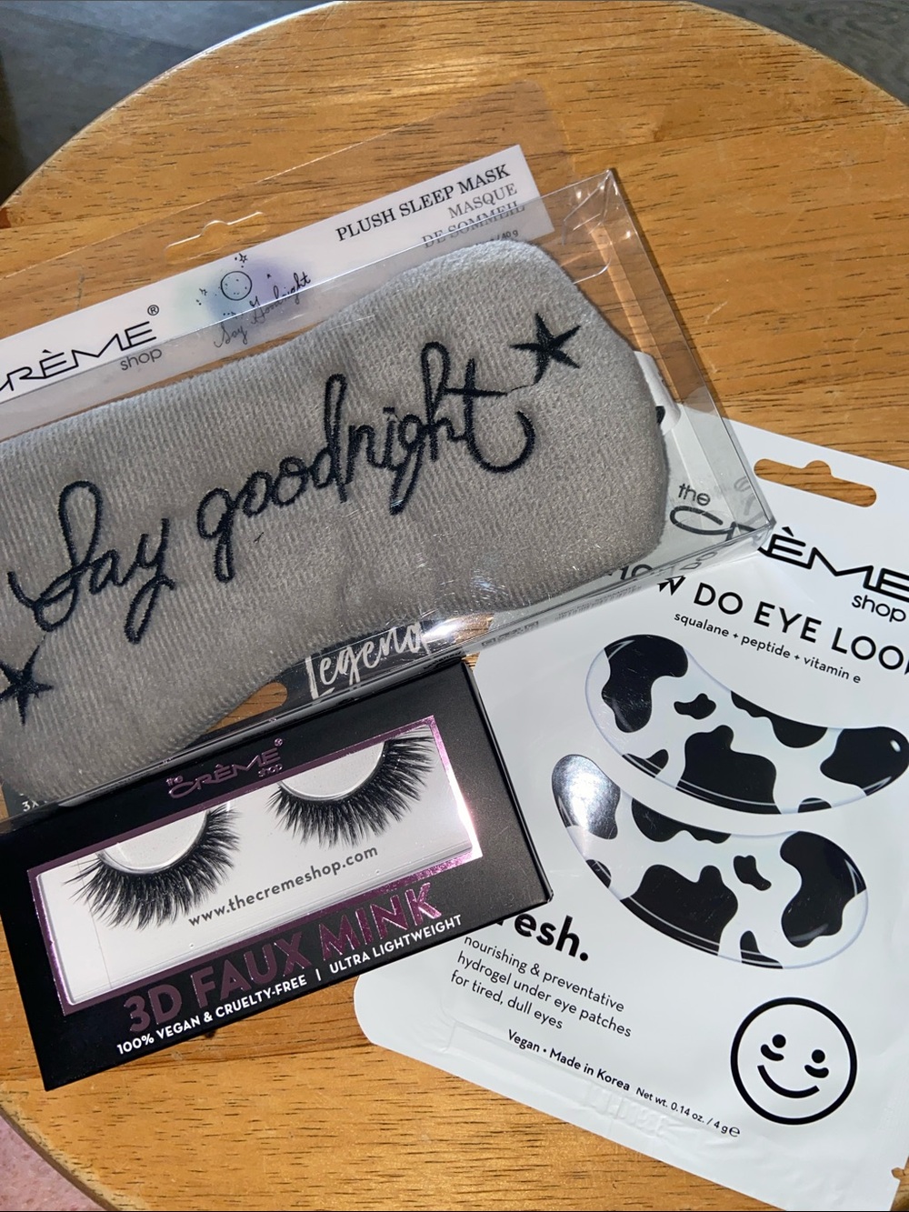The Creme Shop Eye Trio NWT